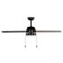 Seasons Searcy 52" LED Ceiling Fan, Indoor, Matte Black