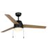 Seasons Searcy 52" LED Ceiling Fan, Indoor, Matte Black