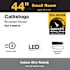 Seasons Callistoga 44" Brushed Nickel Indoor Ceiling Fan With Light and Reversible Dark Maple/Matte Black Blades (5-Blade)