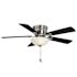 Seasons Callistoga 44" LED Ceiling Fan, Hugger, Indoor, Brushed Nickel
