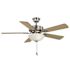 Seasons Tarisa 44" LED Ceiling Fan, Indoor, Brushed Nickel