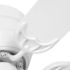 Seasons Cabrillo 42" Matte White Indoor Ceiling Fan With Light and Reversible Natural Washed Oak/Matte White Blades (5-Blade)