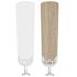 Seasons Cabrillo 42" Matte White Indoor Ceiling Fan With Light and Reversible Natural Washed Oak/Matte White Blades (5-Blade)