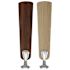 Seasons Bonita 52" Brushed Nickel Indoor Ceiling Fan With Light and Reversible Walnut/Maple Blades (5-Blade)