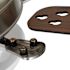 Seasons Bonita 52" Brushed Nickel Indoor Ceiling Fan With Light and Reversible Walnut/Maple Blades (5-Blade)