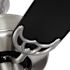 Seasons Ryedale 42" Brushed Nickel Indoor Ceiling Fan With Light and Reversible Dark Maple/Matte Black Blades (4-Blade)