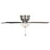 Seasons Torrance 52" Brushed Nickel Indoor Ceiling Fan With Light and Reversible Chestnut/Espresso Blades (5-Blade)