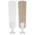 Seasons Torrena 42" Matte White Indoor Ceiling Fan With Light and Reversible Natural Washed Oak/Matte White Blades (5-Blade)
