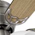 Seasons Pantona 42" Brushed Nickel Indoor Ceiling Fan With Light and Reversible Walnut/Natural Washed Oak Blades (5-Blade)