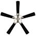 Seasons Camarillo 52" Brushed Nickel Indoor Ceiling Fan With Light and Reversible Maple/Matte Black Blades (5-Blade)