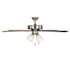 Seasons Camarillo 52" Brushed Nickel Indoor Ceiling Fan With Light and Reversible Maple/Matte Black Blades (5-Blade)