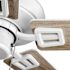 Seasons Markan 52" Matte White Indoor/Outdoor Ceiling Fan With Matte White/Natural Washed Oak Reversible Blades (5-Blade)