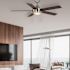 Seasons Parkton 52" LED Ceiling Fan, Indoor, Brushed Nickel