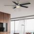 Seasons Parkton 52" LED Ceiling Fan, Indoor, Brushed Nickel