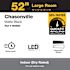 52" LED CEILING FAN IND MB