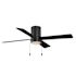 Seasons Chasonville 52" LED Ceiling Fan, Indoor, Matte Black