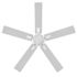 Seasons Ozark 52" Ceiling Fan, Indoor/Outdoor, Silver