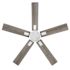 Seasons Ozark 52" Ceiling Fan, Indoor/Outdoor, Silver