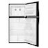 Whirlpool ENERGY STAR 19 Cu. Ft. Top Freezer, Black, ADA Compliant