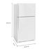Whirlpool ENERGY STAR 21 Cu. Ft. Top Freezer Refrigerator In White