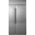 CafÃ© 48" Smart Built-In Side-By-Side Refrigerator, Ice Maker, Stainless Steel