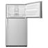 Whirlpool Estar 21 Cu.ft. Top Freezer Refrigerator,monochromatic Stainless Steel