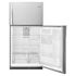 Whirlpool Estar 21 Cu.ft. Top Freezer Refrigerator,monochromatic Stainless Steel