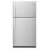 Whirlpool Estar 21 Cu.ft. Top Freezer Refrigerator,monochromatic Stainless Steel