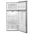 Whirlpool 18 Cu. Ft. 28" W Refrigerator/Ez Connect Icemaker Kit, Stainless Steel