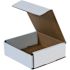 Box Partners 6x6x2" White Corrugated Mailers Package Of 50