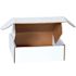Box Partners 8x8x2 3/4" White Deluxe Literature Mailers Package Of 50
