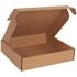 Box Partners 13x13x3" Kraft Deluxe Literature Mailers Package Of 50