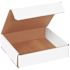 Box Partners 8x7x2" White Corrugated Mailers Package Of 50