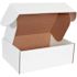 Box Partners 16x12x6" White Deluxe Literature Mailer Package Of 25