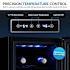 Newair Shadow-T Series Wine Cooler Refrigerator 18 Bottle Dual Temperature Zones, Freestanding Mirrored Wine Fridge