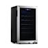 NewAir Freestanding 33 Bottle Compressor Wine Fridge In Stainless Steel, Adjustable Racks And Exterior Digital Thermostat