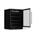 NewAir Flipshelf 24" 179 Can Or 49 Bottle, Built-In Or Freestanding Wine And Beverage Fridge With Reversible Shelves