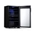 NewAir Freestanding 28 Bottle Dual Zone Compressor Wine Fridge In Stainless Steel, Adjustable Racks/Exterior Digital Ttat