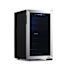 NewAir Freestanding 43 Bottle Dual Zone Compressor Wine Fridge In Stainless Steel, Adjustable Racks/Exterior Digital Tstat