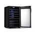 NewAir Freestanding 50 Bottle Compressor Wine Fridge In Stainless Steel, Adjustable Racks And Exterior Digital Thermostat