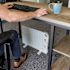 NewAir Portable 400-Watt Under Desk Heater With Slim Fit Design And Silent, Energy Efficient Operation
