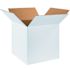 Box Partners 18 X 18 X 18" White Corrugated Boxes Pkg Of 20