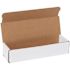Box Partners 10 X 3 X 2" White Corrugated Mailers Pkg Of 50