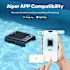 Surfer S2 24/7 Solar-Powered Automatic Robotic Pool Cleaner,debrisguard, Gray