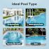 Aiper Pilot X1 Handheld Pool Vacuum For In/Above-Ground Pool Surface-Gray