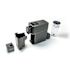 Amenity Services Espresso/Hot Water Pearl Grey Satin Exterior W/ Black Chrome