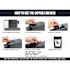 Amenity Services Espresso/Hot Water Pearl Grey Satin Exterior W/ Black Chrome
