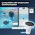 Aiper Scuba X1 PRO Smart Robotic Pool Vacuum With Micromesh Filtration Gray