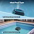 Aiper Scuba X1 PRO Smart Robotic Pool Vacuum With Micromesh Filtration Gray