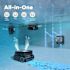 Aiper Scuba X1 PRO Max All-In-One Robotic Pool Vacuum Cleaner Flexipath 2.0